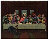 Picture Canvas Paintings - picture of the last supper